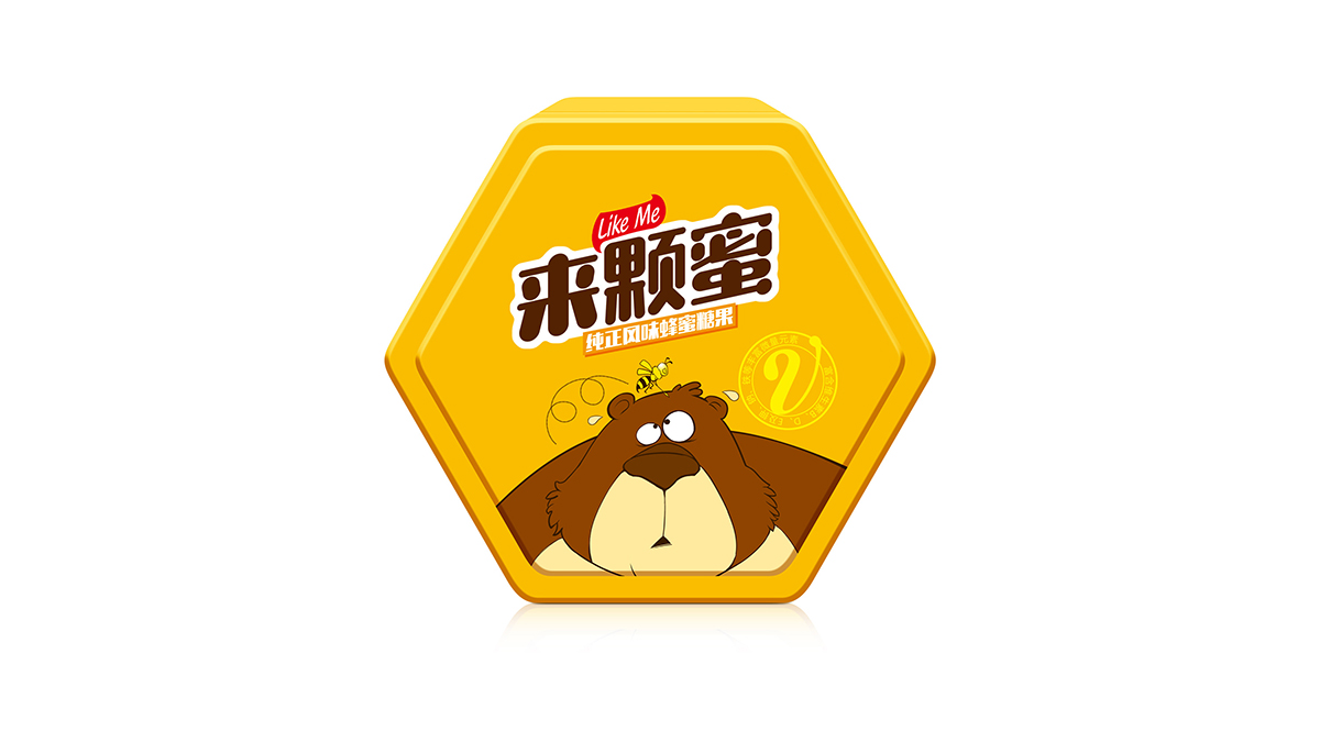 蜂蜜糖果包裝設(shè)計