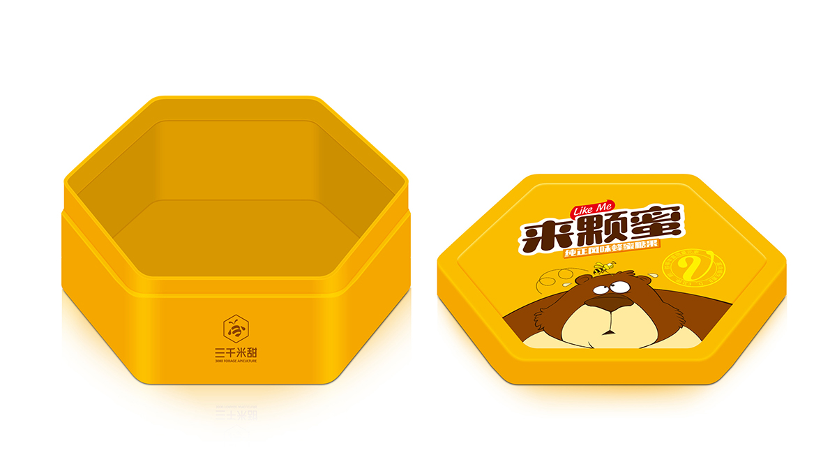 來顆蜜產(chǎn)品包裝