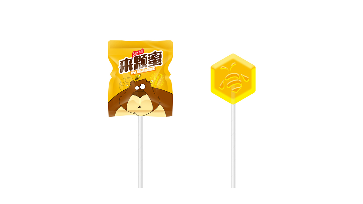 來顆蜜包裝效果展示