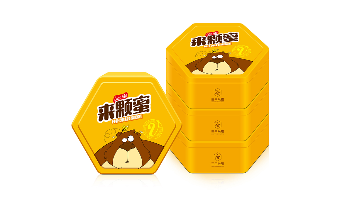 來顆蜜包裝設(shè)計