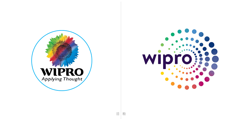 威普羅(Wipro)新舊LOGO對比.png 威普羅(Wipro)新舊LOGO對比.png